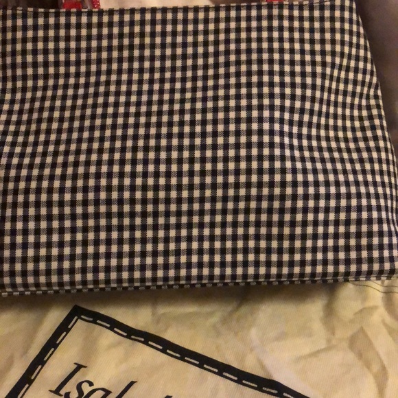 Checkered vintage bag by Isabella Fiore - Picture 5 of 8